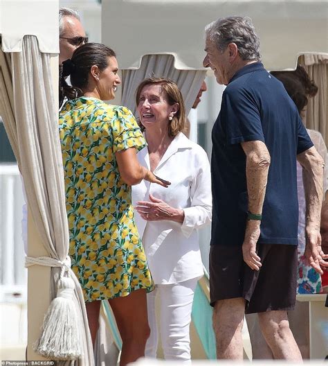 Nancy Pelosi, 82, wears a plunging swimsuit for Italian beach day